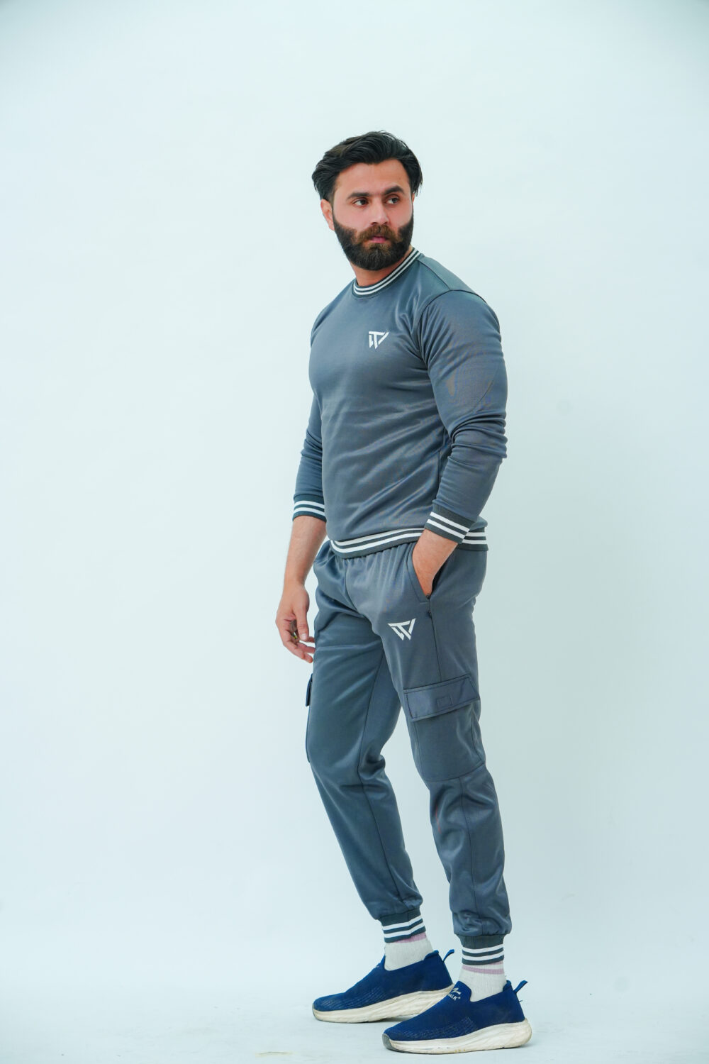 Charcoal Grey Tracksuit