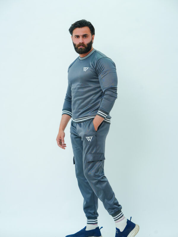 Charcoal Grey Tracksuit - Image 2