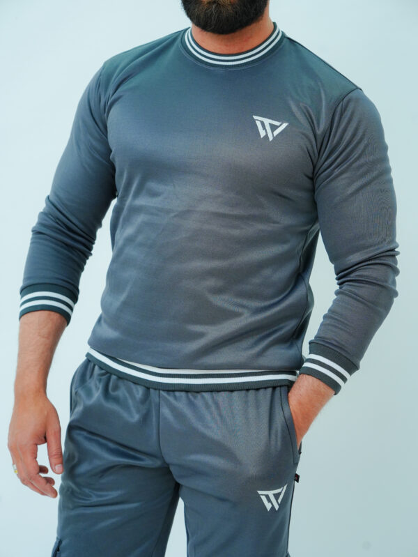 Charcoal Grey Tracksuit - Image 4