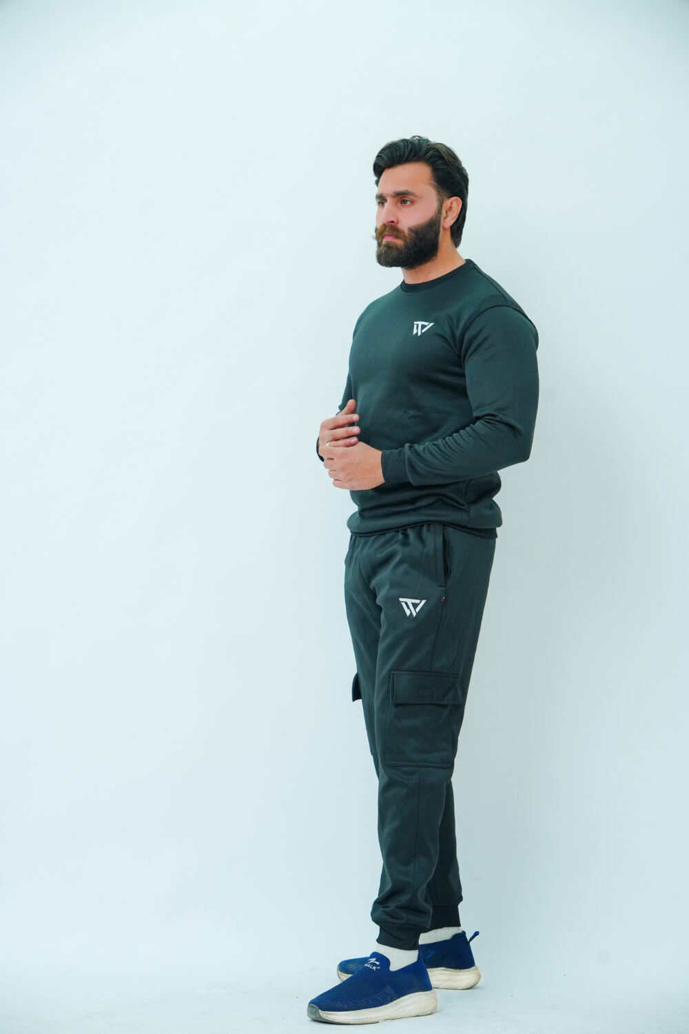 Midnight Black Tracksuit - Image 2