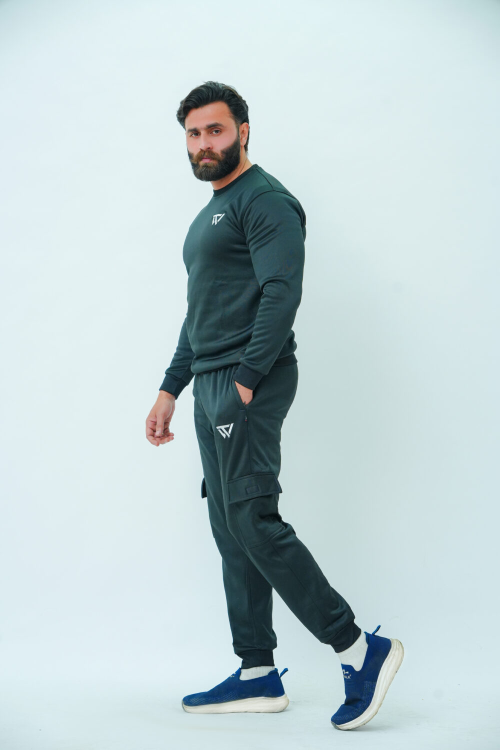 Midnight Black Tracksuit - Image 8