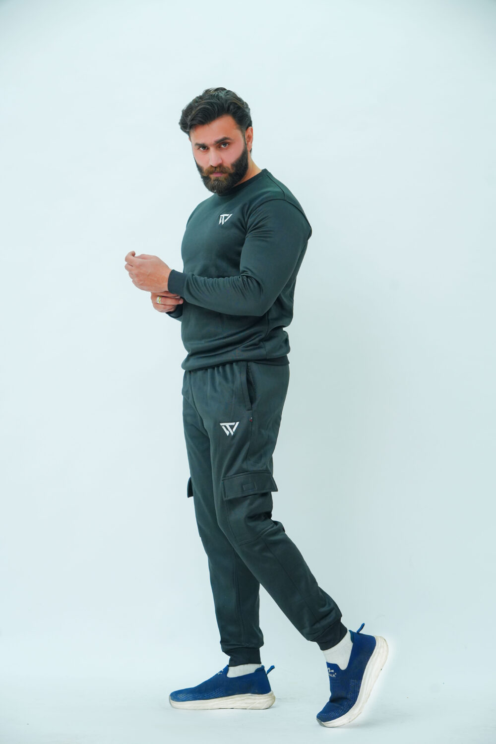 Midnight Black Tracksuit - Image 9